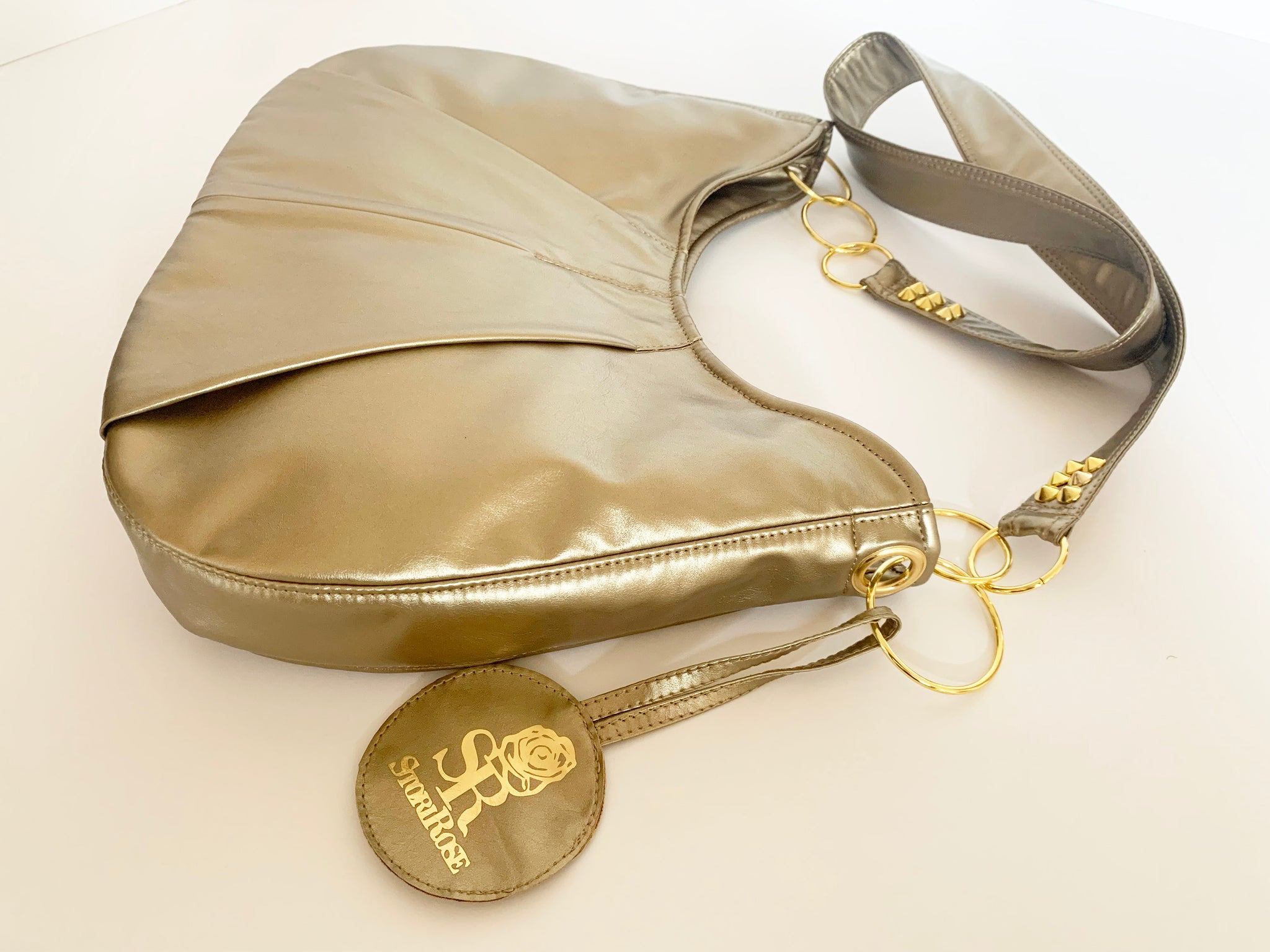Metallic Hobo Bag