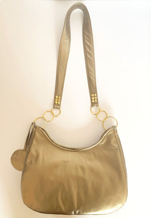 Metallic Hobo Bag