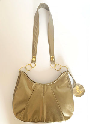 Metallic Hobo Bag