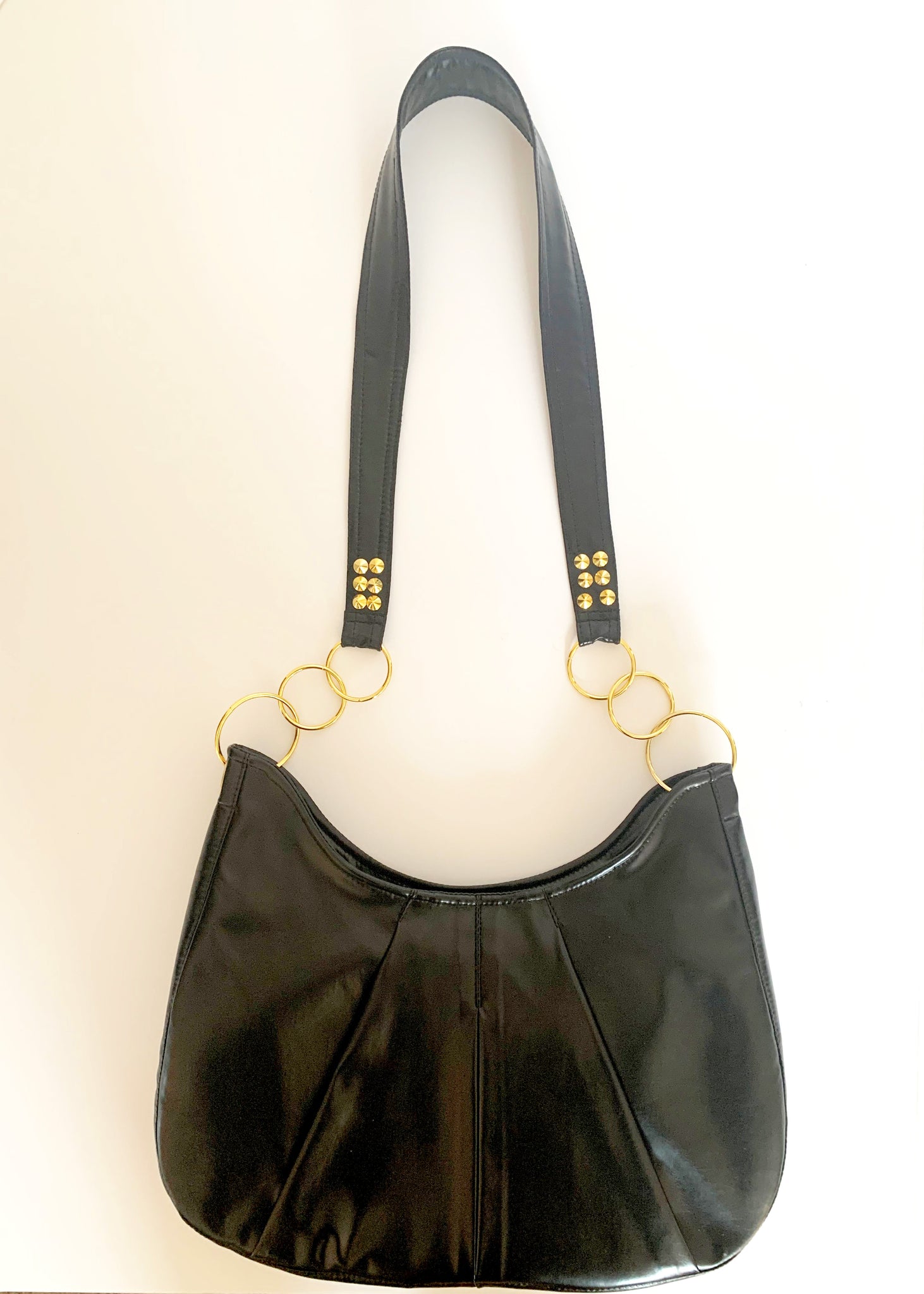 Metallic Hobo Bag