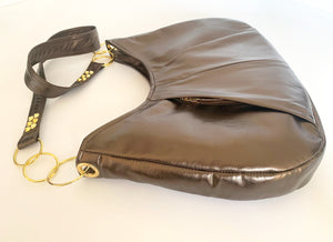 Metallic Hobo Bag