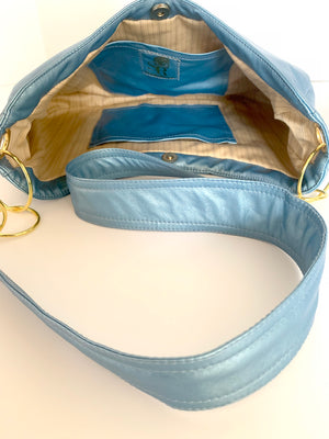 Metallic Hobo Bag