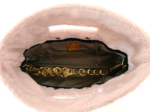 Princess Pea Fur Clutch