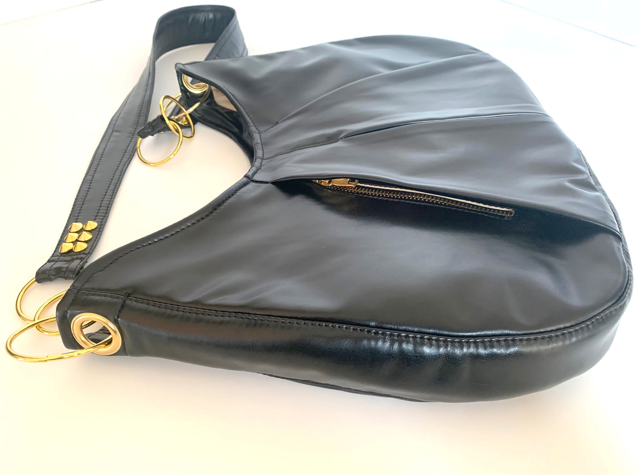 Metallic Hobo Bag